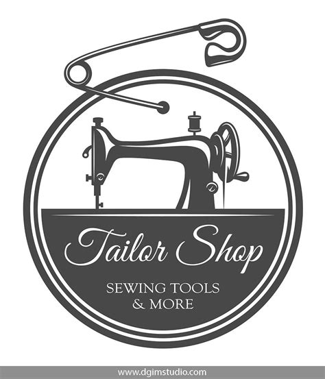 Tailor Print Templates Sewing Logo Sewing Logo Design Tailor Shop