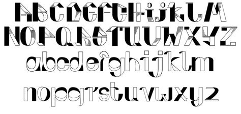 Fold Up Font By Nio Van Der Nat Fontriver