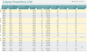 It lays the foundation for students to understand and apply various techniques and concepts towards the effective and efficient utilization and movement of inventories. Bar Inventory Control | Bar Inventory Control Sheets | Inventory management templates ...