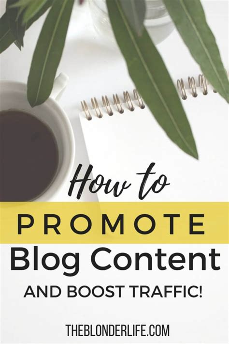 Where To Promote Your Blog Posts After You Hit Publish The Blonder Life