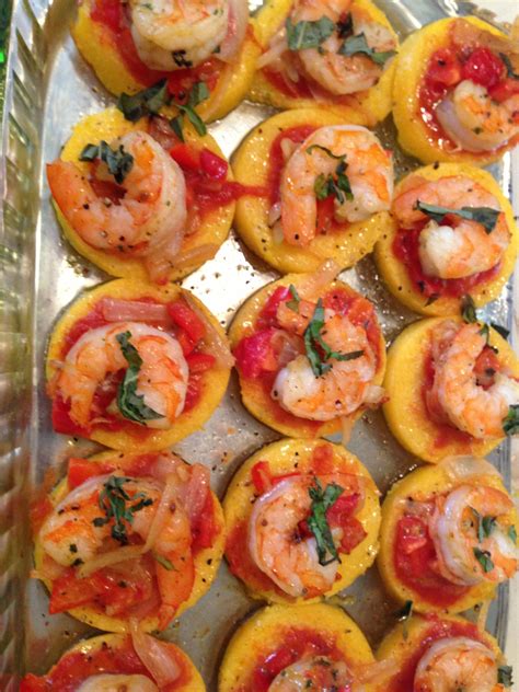 Shrimp Scampi Polenta And Easy And Delicious Appetizer To Wow Your