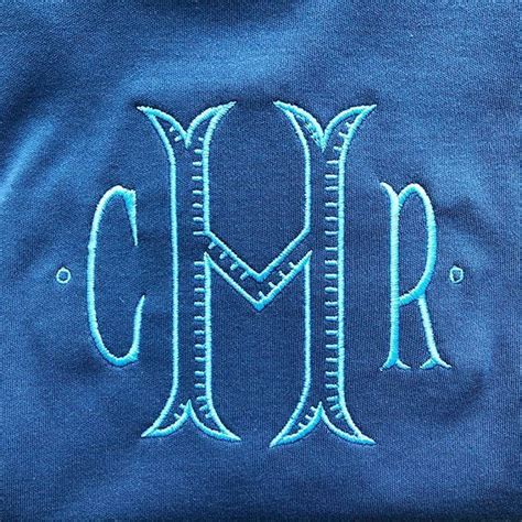 Ribbed Monogram Embroidery Font Embroidery Monogram Fonts Embroidery