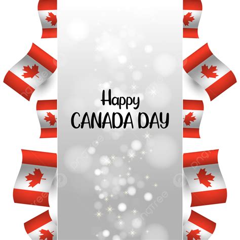 Victoria Day Canada Vector Art PNG Canada Day Banner With Flags Canada Day Holiday PNG Image