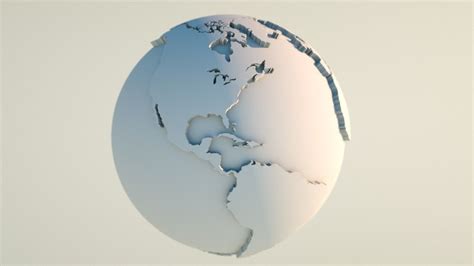 Earth 3d Model Globe Illustration 3d Model Game Ready Max Hrc Xsi
