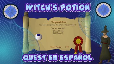 Osrs Guia Para Hacer La Quest Witchs Potion Quest Old School Runescape