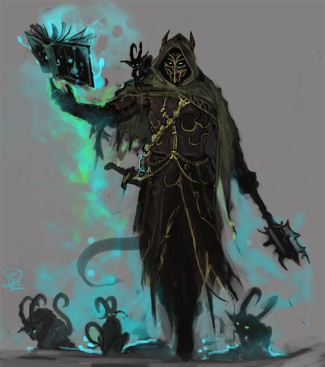 Masked Warlock by Halycon450 on DeviantArt