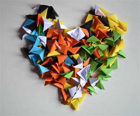 3d Origami Pieces 12 Steps With Pictures Instructables