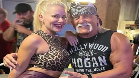 Hulk Hogan Wrestling Legend Pops The Question Engaged To Sky Daily