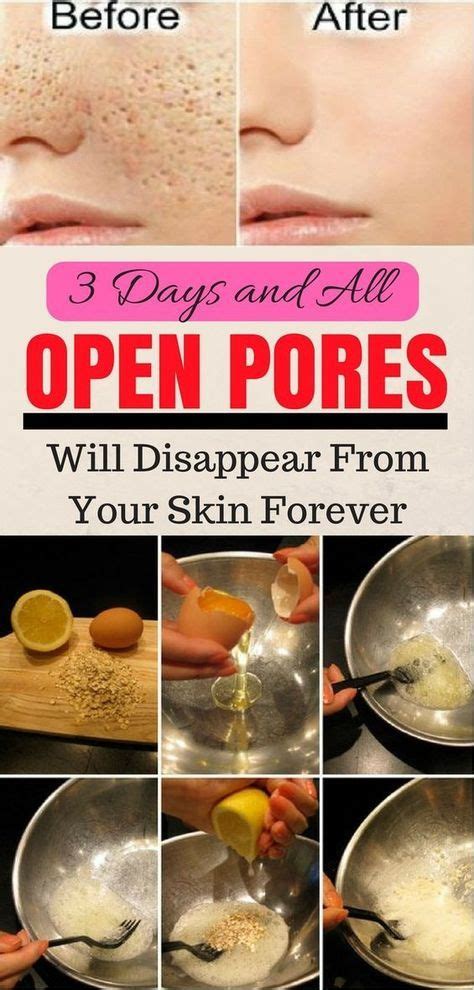 How To Make Pores Disappear Use 2 Elements To Reduce Pores And Have
