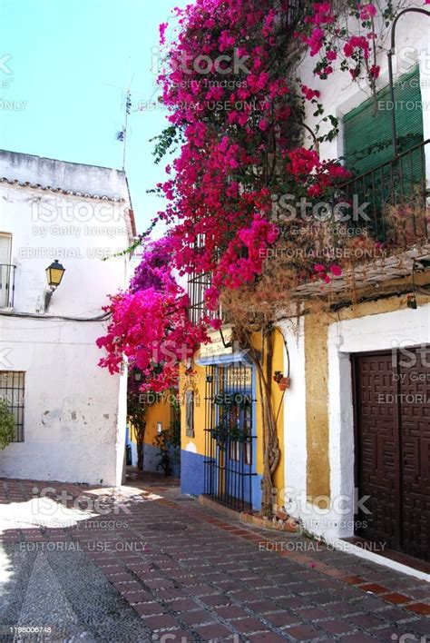 Pretty Old Town Street Marbella Stock Photo Download Image Now