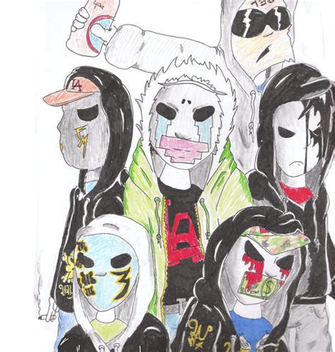 Hollywood Undead Drawing By Xruckusx On Deviantart