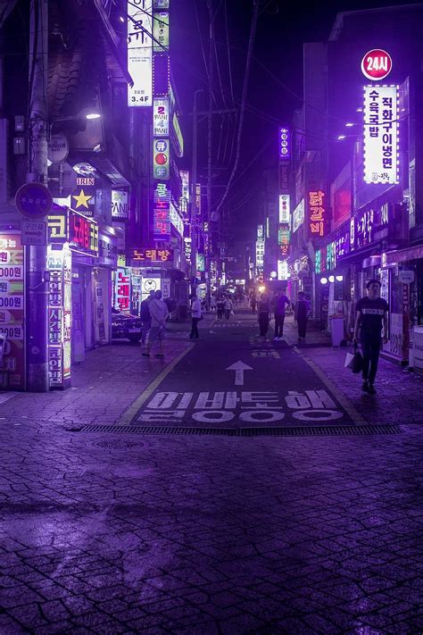 Anime Aesthetic City Wallpapers Wallpaper Cave