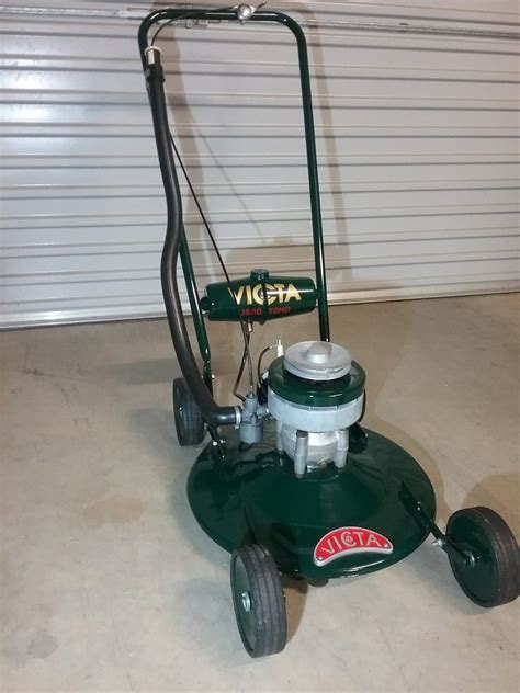 One Of My Victa 18 Restos Tractor Mower Vintage Gardening Garage