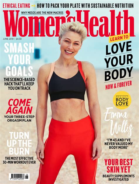 Emma Willis Womens Health Magazine Uk June 2019 Issue