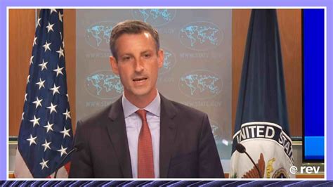 State Department Spokesperson Ned Price Holds News Briefing On 70522
