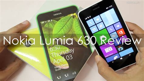 Nokia Lumia 630 Review A Windows Phone 81 Youtube