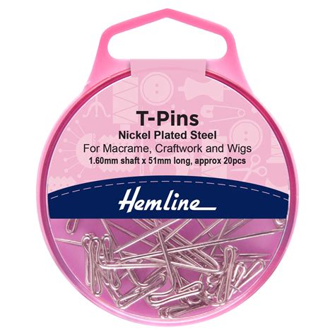 T Pins 20pcs The Craft Cabin