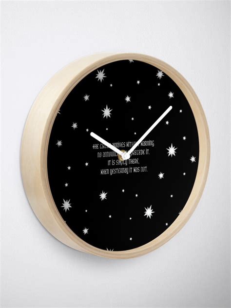 The Night Circus At Night Clock For Sale By Thequirkyside Redbubble