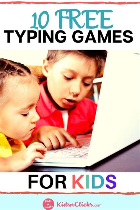 10 Fun And Free Typing Games For Kids Games For Kids Internet Safety