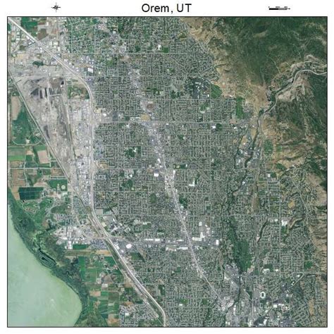 Aerial Photography Map Of Orem Ut Utah