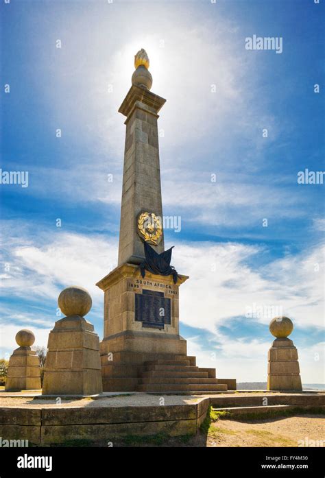 Coombe Hill Monument Stock Photo Alamy