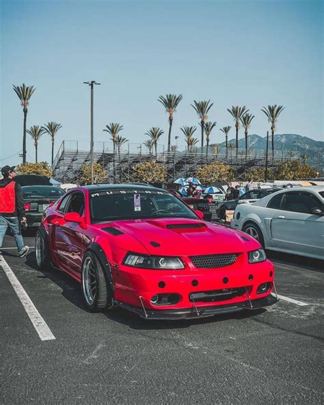 New Edge Ford Mustang With Wide Body Fender Flares And Custom Aero