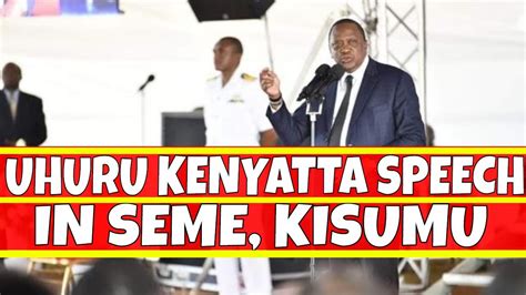 President uhuru kenyatta speaking on march 26, 2021. Uhuru Kenyatta Speech today in Kisumu During Dorka Nyong'o burial - YouTube