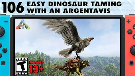 The Easy Way To Tame Dinosaurs With An Argentavis Youtube