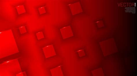 Abstract 3d Red Square Pattern Background Download Free Vectors