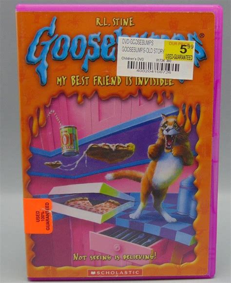 R L Stine Goosebumps My Best Friend Is Invisible Dvd 2006