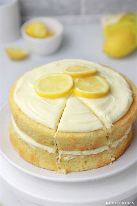 Best Lemon Cake Recipe Lemon Sponge Cake Recipe Vibes