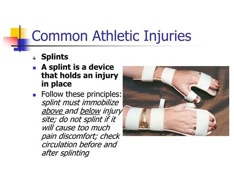 Ppt Care Prevention And Rehabilitation Of Sports Injuries Common