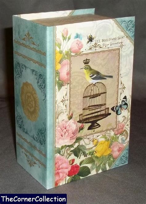 Get it as soon as thu, may 27. DECORATIVE FAUX BOOK BOX - STORAGE KEEPSAKE DECOR - CHOOSE DESIGN - M | eBay