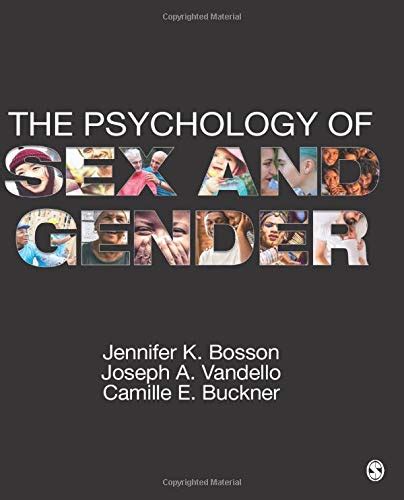 Psychology Of Sex And Gender Stanzatextbooks