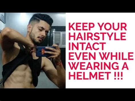 How To Maintain Hairstyle While Wearing Helmet Hairstyle Tricks And
