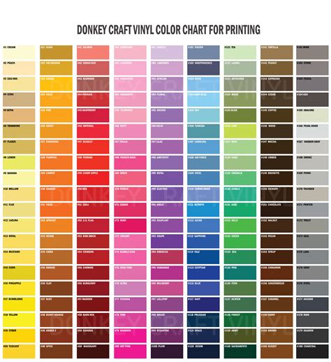 180 Color Printed Htv Colored Vinyl Siser Heat Transfer Etsy