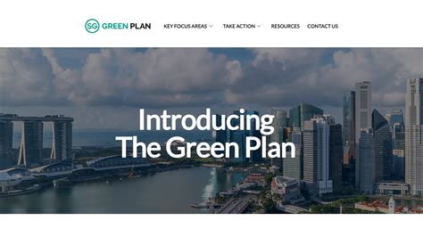 Singapore Green Plan 2030 Urban Green Lab