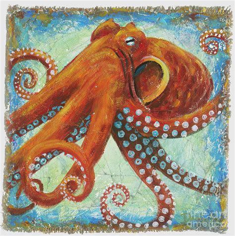 Octo Painting By Danielle Perry Fine Art America