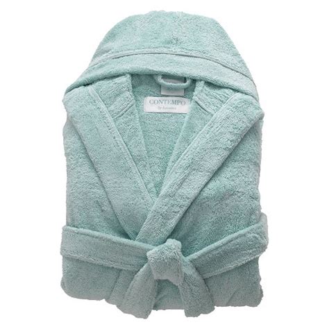 Shop for shark baby robe online at target. Kassatex Contempo Turkish Cotton Bath Robe - Ice Blue : Target