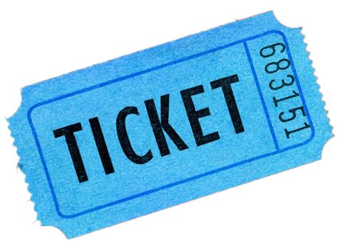 Ticket Transparant Png All