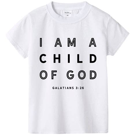 Camiseta Niño Soy Hijo De Dios