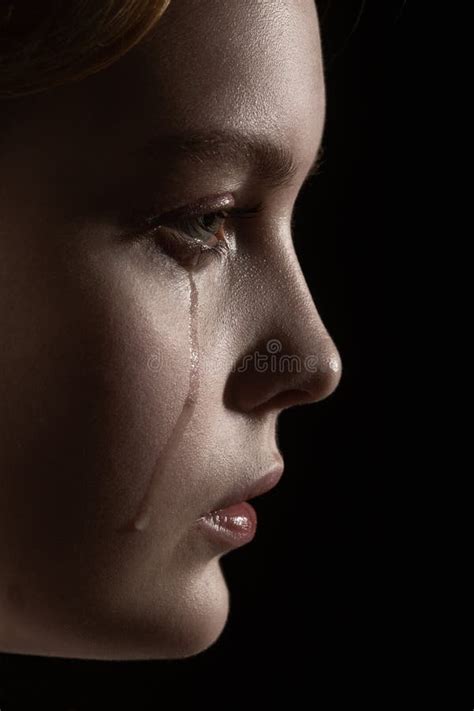 Sad Crying Girl Stock Image Image Of Hopelessness Disappointment