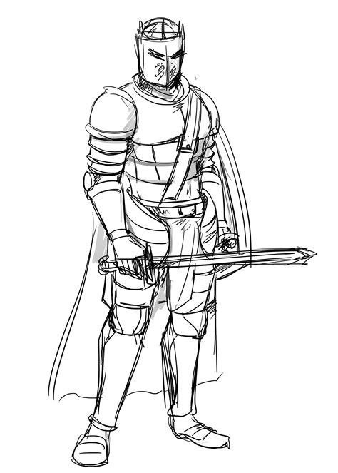 How To Draw A Knight Step By Step Guide How To Draw