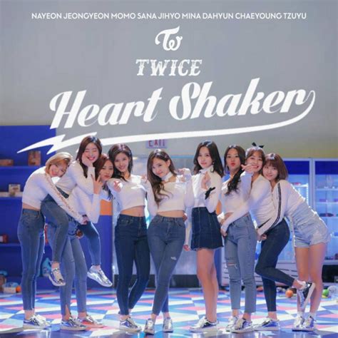 Twice Heart Shaker Merry Happy Album Cover By Lealbum Capas De