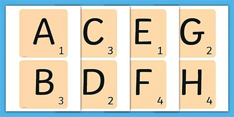 Free Printable Scrabble Letter Tiles Sign Paper Trail Design Free