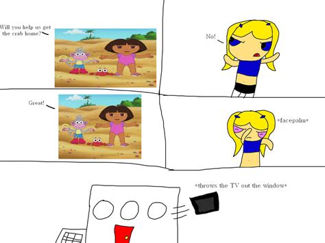 Dora Rage Comic Part 1 By Sew3r Gat0r On Deviantart