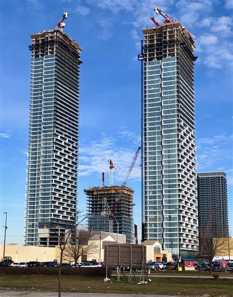 Transit City Towers Rising Tall in Downtown Vaughan | UrbanToronto