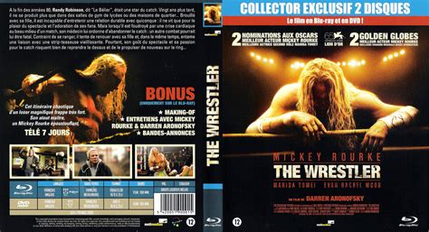 Jaquette Dvd De The Wrestler Blu Ray V2 Cinéma Passion