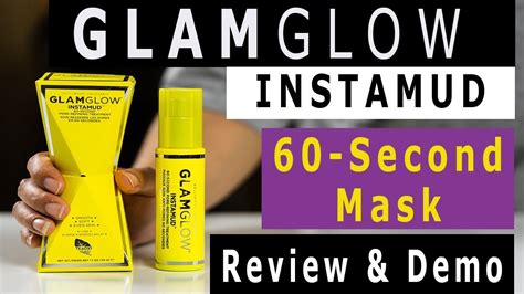 Glamglow Instamud 60 Second Mask Review And Demo Youtube
