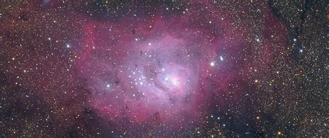 Download Wallpaper 2560x1080 Nebula Glow Stars Space Purple Dual
